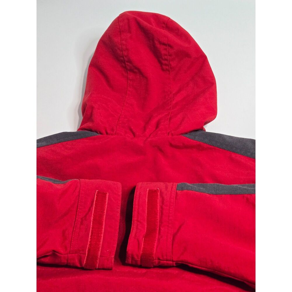 Vintage Gap Fleece Lined Anorak Jacket | Men's Size Medium -Runs Big | Red Black - Picture 9 of 10